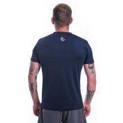 SENSOR Coolmax Tech Mountains 98 pánské triko kr.rukáv Deep Blue