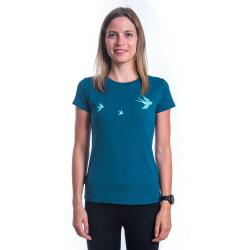 SENSOR Coolmax Tech Swallow dámské triko kr.rukáv Safír