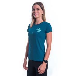 SENSOR Coolmax Tech Swallow dámské triko kr.rukáv Safír