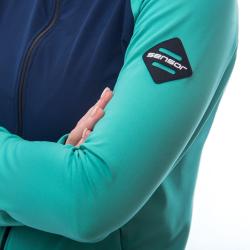 SENSOR Coolmax Thermo dámská bunda Sea Green/deep Blue