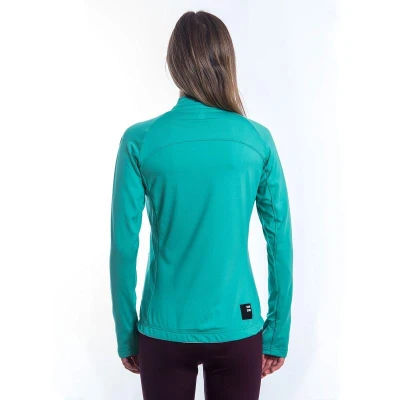 SENSOR Coolmax Thermo dámská mikina celozip Sea Green