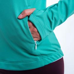 SENSOR Coolmax Thermo dámská mikina celozip Sea Green