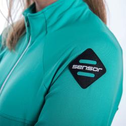 SENSOR Coolmax Thermo dámská mikina celozip Sea Green