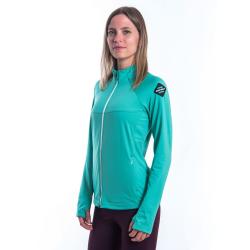 SENSOR Coolmax Thermo dámská mikina celozip Sea Green