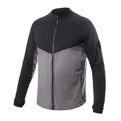SENSOR Coolmax Thermo pánská mikina celozip Steel Gray/černá SENSOR Coolmax Thermo pánská mikina celozip Steel Gray/černá