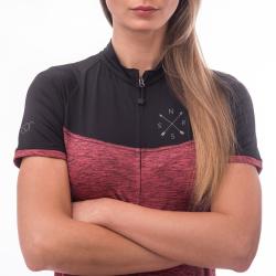 Sensor Cyklo Motion Růžová/černá dámský cyklistický dres