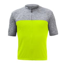 Sensor Cyklo Motion Neon Yellow/šedá pánsky cyklistický dres