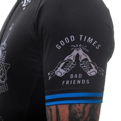 Sensor Cyklo Tour Black Tattoo panský cyklistický dres POUZE M (VÝPRODEJ)