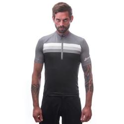 Sensor Cyklo Tour Black Stripes pánský cyklistický dres