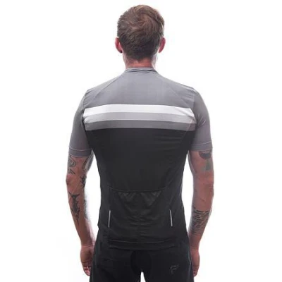 Sensor Cyklo Tour Black Stripes pánský cyklistický dres