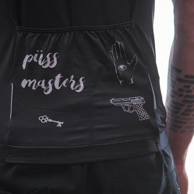 Sensor Cyklo Tour Black Tattoo panský cyklistický dres