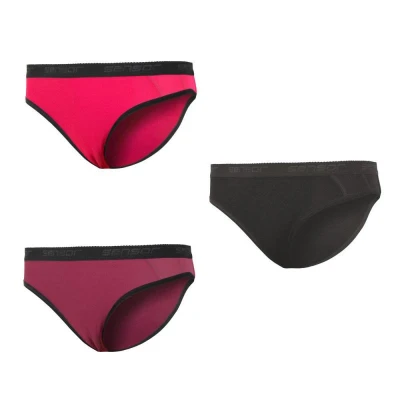 Sensor Double Face 3-pack černé/lilla/magenta dámské kalhotky Sensor Double Face 3-pack černé/lilla/magenta dámské kalhotky