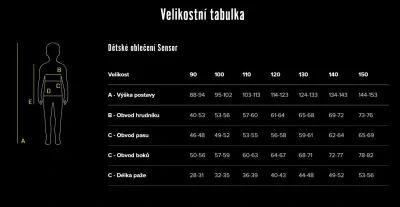 Sensor Double Face Set Wild Dětský Triko Dl.rukáv + Spodky Safír