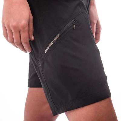 Sensor Helium True Black dámské cyklistické kraťasy