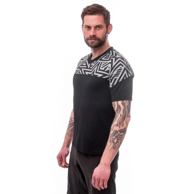 Sensor Helium Černá/stars pánský cyklistický dres
