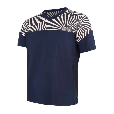 Sensor Helium Deep Blue/geometry pánský cyklistický dres Sensor Helium Deep Blue/geometry pánský cyklistický dres