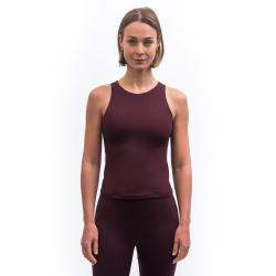 SENSOR Infinity Eco dámský crop top Port Red