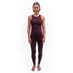 SENSOR Infinity Eco dámský crop top Port Red