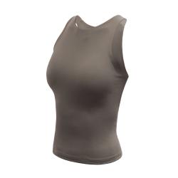 SENSOR Infinity Eco dámsky crop top Stone Grey