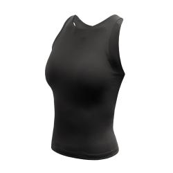 SENSOR Infinity Eco dámsky crop top True Black