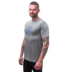 Sensor Merino Active Pt Compass šedá pánské funkční tričko