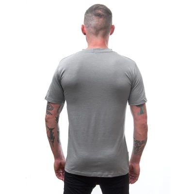 Sensor Merino Active Pt Compass šedá pánské funkční tričko