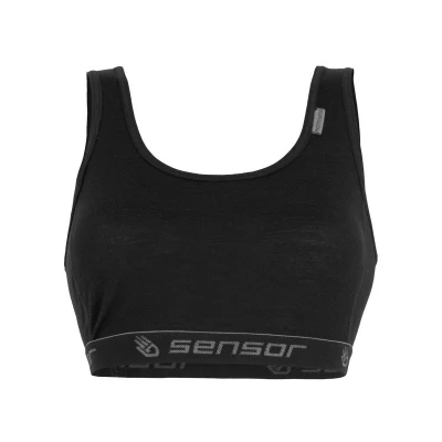 Sensor Merino Active Černá dámská podprsenka Sensor Merino Active Černá dámská podprsenka
