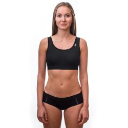 Sensor Merino Active Černá dámská podprsenka