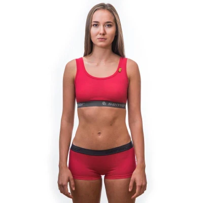 Sensor Merino Active Magenta dámská Podprsenka