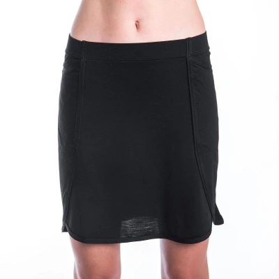 SENSOR Merino Active dámská černá sukně