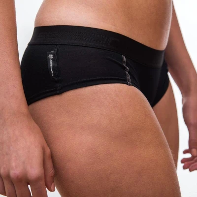 Sensor Merino Active černé dámské kalhotky