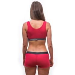 Sensor Merino Active magenta dámské kalhotky s nohavičkou