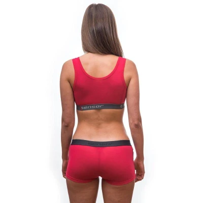 Sensor Merino Active magenta dámské kalhotky s nohavičkou