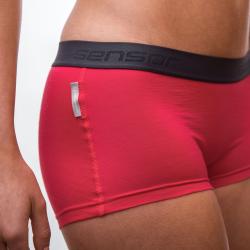 Sensor Merino Active magenta dámské kalhotky s nohavičkou