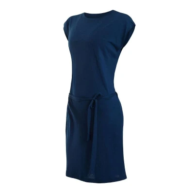 SENSOR Merino Active dámské šaty Deep Blue POUZE S (VÝPRODEJ)