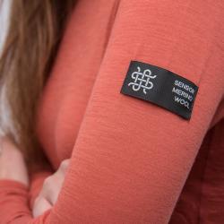SENSOR Merino Active dámské triko Terracotta