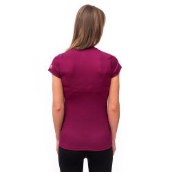 Sensor Merino Active lilla dámské triko krátký rukáv