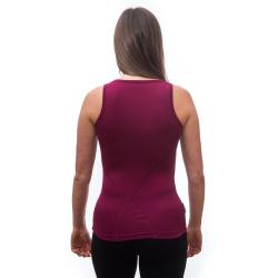 Sensor Merino Active lilla dámský nátělník