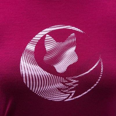 SENSOR Merino Active Fox dámské triko dl. rukáv Lilla