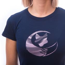 SENSOR Merino Active Fox dámské triko kr. rukáv Deep Blue