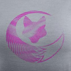 SENSOR Merino Active Fox dámské šedé triko kr. rukáv