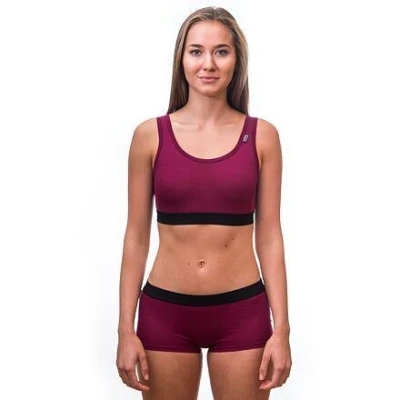 Sensor Merino Active Lilla dámská podprsenka POUZE XL (VÝPRODEJ)