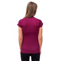 Sensor Merino Active lilla dámské triko krátký rukáv POUZE S (VÝPRODEJ)