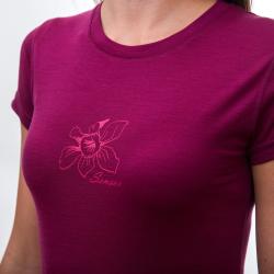Sensor Merino Active Pt Orchid Lilla dámské funkční tričko