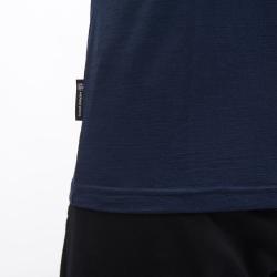 SENSOR Merino Active Outside pánské triko kr. rukáv Deep Blue