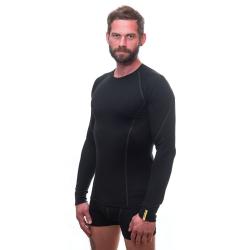Sensor Merino Active Černá pánské funkční tričko