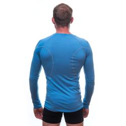 Sensor Merino Active Modrá pánské funkční tričko