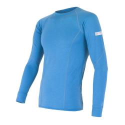 Sensor Merino Active Modrá pánské funkční tričko