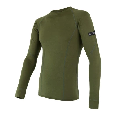 Sensor Merino Active Safari Green pánské funkční tričko Sensor Merino Active Safari Green pánské funkční tričko