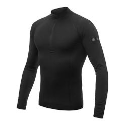 Sensor Merino Active Čierna pánske funkčné tričko